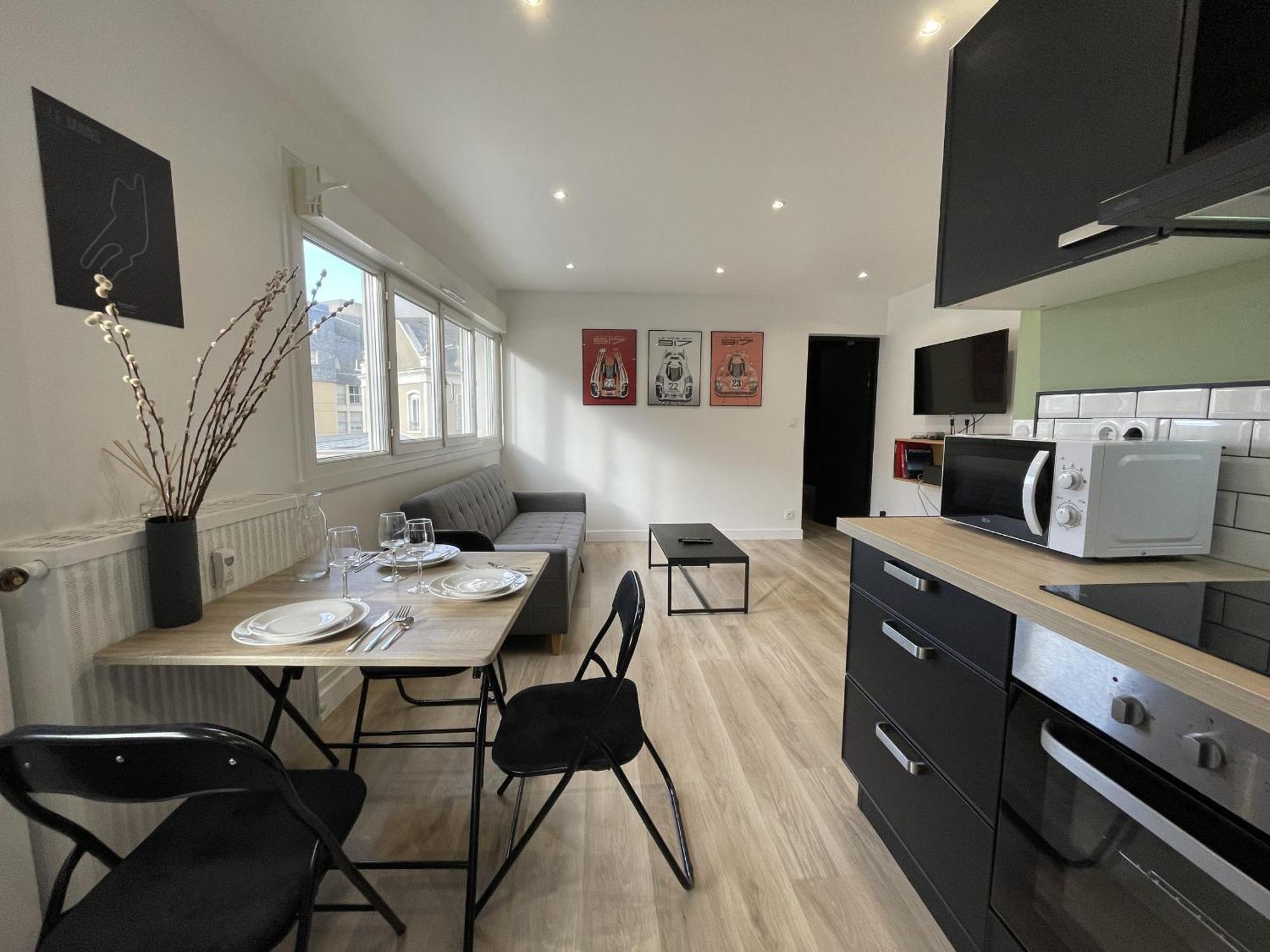 Le Scuderia - Centre - 3 Pers - Reve Au Mans Apartment Le Mans Exterior photo